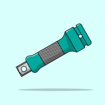 Socket Extension Bar Stock Illustration