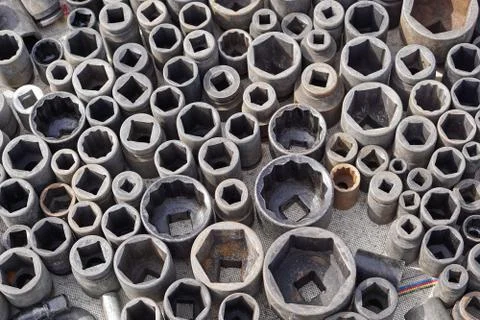 Socket hex tools Stock Photos