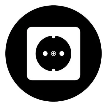 Socket icon Stock Illustration