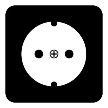 Socket icon Stock Illustration