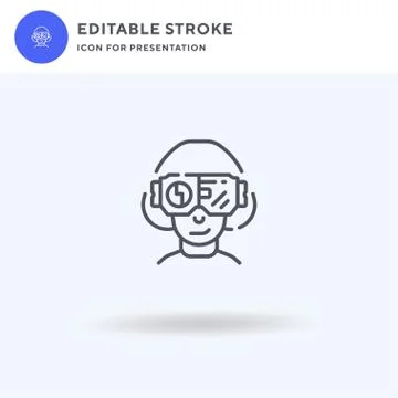 Socket icon vector, filled flat sign, solid pictogram isolated on white, logo Stock Illustration