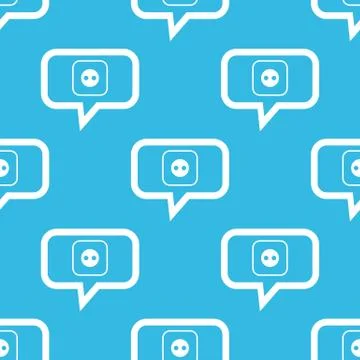Socket message pattern Stock Illustration
