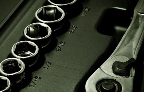 Socket set 스톡 사진