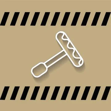Socket Spanner Stock Illustration