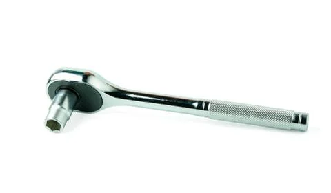 Socket spanner wrenches isolated on white background with clupping path Stock Photos