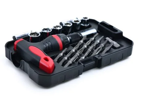 Socket toolbox Stock Photos