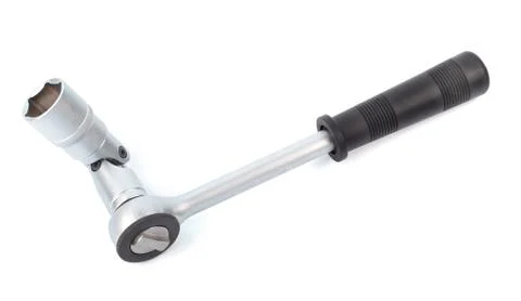 Socket wrench with cardan Stock Photos