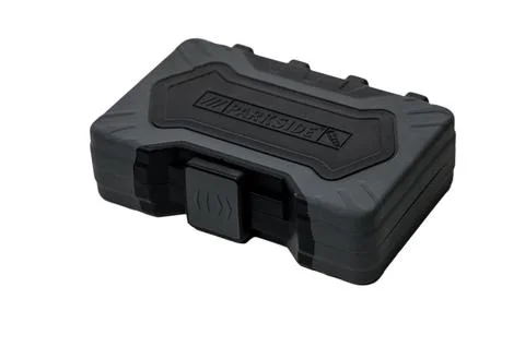 Socket wrench set close-up on white background Stock Photos