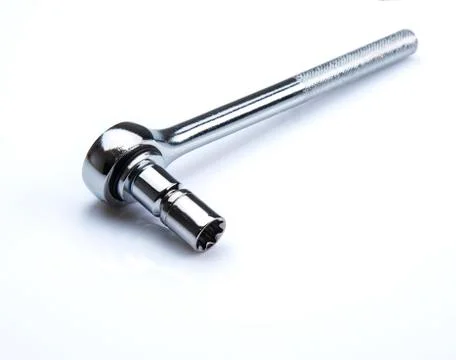 Socket Wrench with socket for Auto repairs Stock Photos