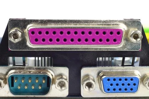 Sockets closeup Stock Photos