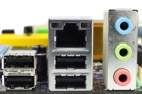 Sockets closeup Stock Photos