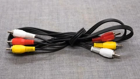 Sockets TV cable Stockfoto's