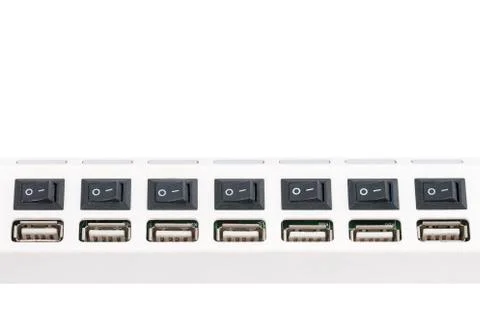 Sockets for usb Stock Photos