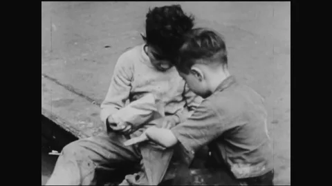Socks Full Of Flour In The Streets Of New York Stock Footage 88304217