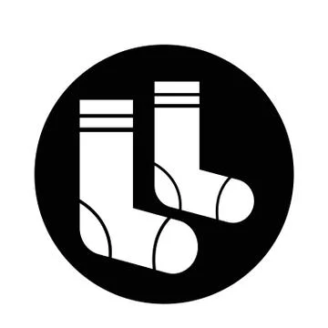 Socks Icon Stock Illustration