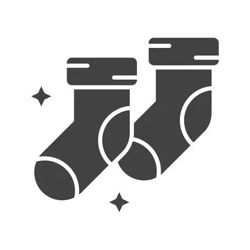 Socks Icon Image. Illustrazione stock