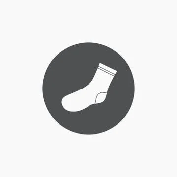 Socks icon vector Stock Illustration