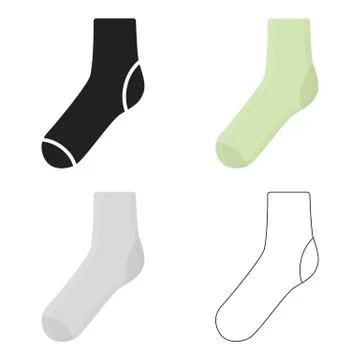 Socks icon of vector illustration for web and mobile Stock Illustration