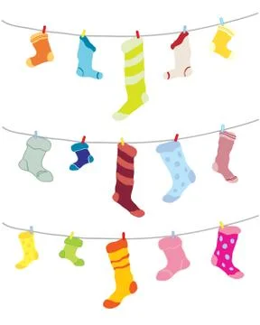 Socks Stock Illustration