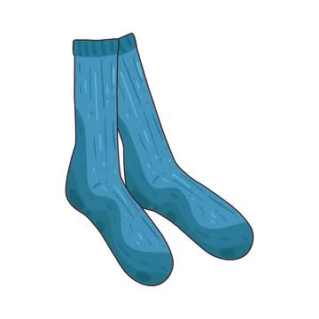Socks illustration Stock Illustration