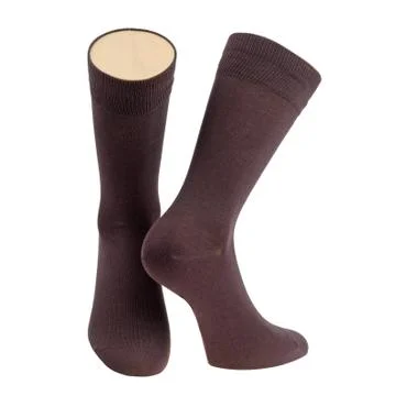 Socks over white Foto stock