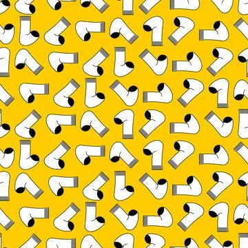 Socks pattern seamless. Sock background. Ornament of kids fabric Stock Illustration