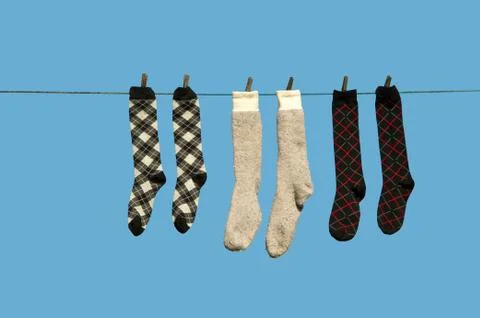 Socks. Stock Photos