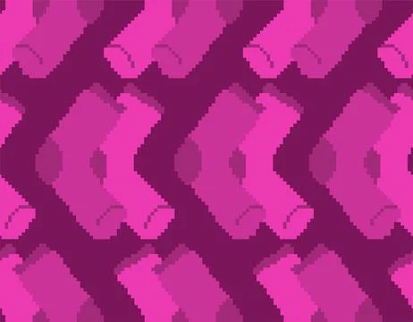 Socks pixel art pattern seamless. Sock 8 bit background. pixelated texture Illustrazione stock
