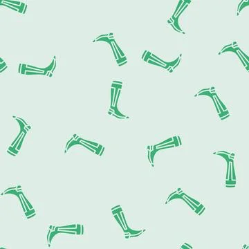 Socks snowboard glyph seamless pattern Stock Illustration