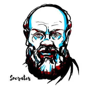 Socrates Stock Illustration