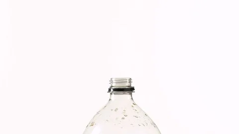 Soda Bottle Exploding in Slow Motion Stock-Footage 71132500