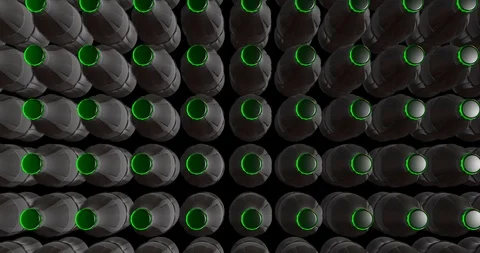 Soda bottles industry Stock Footage 89063275