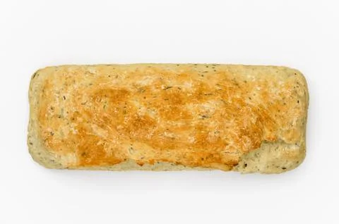 Soda bread on white 01-top Stock Photos