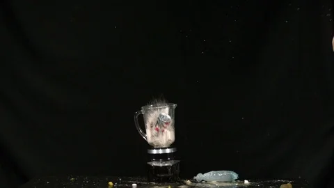 Soda can blender Stock Footage 87814741