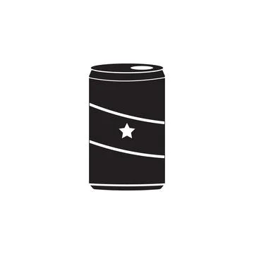 Soda can icon. Elements of beach holidays icon. Premium quality graphic design Illustrazione stock