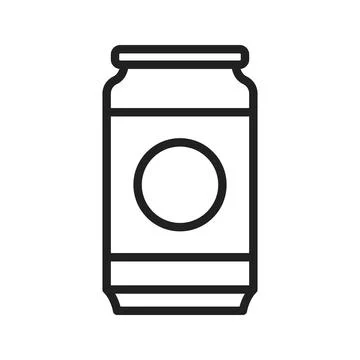 Soda Can icon vector image. Suitable for mobile apps, web apps and print media. Stock Illustration