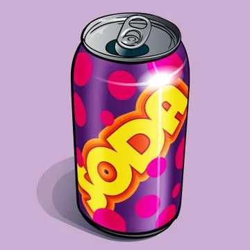 Soda Can Stock Illustration