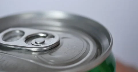 Soda Can Opening Macro Stock Footage 232786050