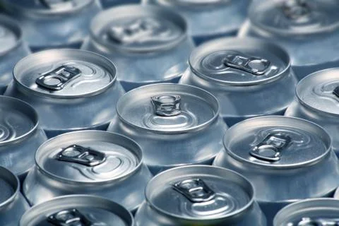 Soda cans Stock Photos