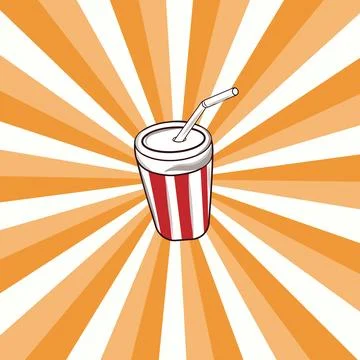 Soda drink. Stock Illustration
