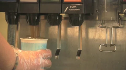 Soda Fill Stock Footage 12718739