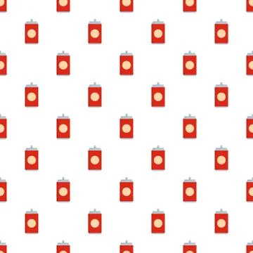 Soda pattern seamless Stock Illustration