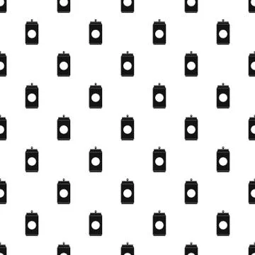 Soda pattern seamless vector Stock Illustration