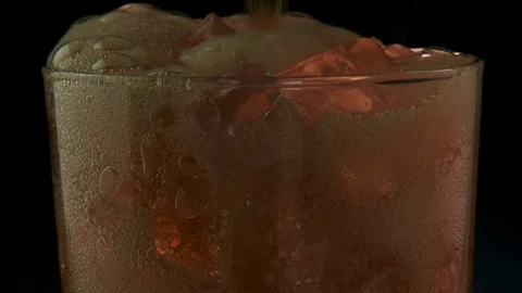 Soda pour Stock Footage 87199497