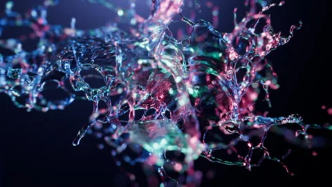 Soda splash explosion. Stock Footage 248173807