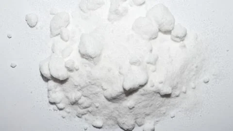 Soda.Baking soda background.The texture of baking soda. Stock Photos