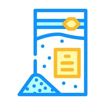 Sodium benzoate color icon vector illustration color Stock Illustration