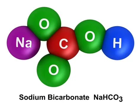 Sodium Bicarbonate Stock Illustration