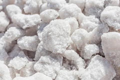 Sodium chloride Fotos Stock