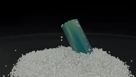 Sodium Ion battery storage, Emerging battery technology. Stock Footage 262805834